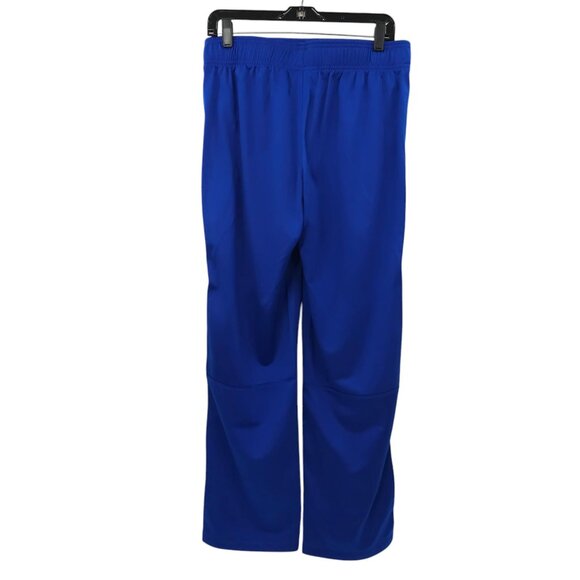 Under Armour Track Warm Up Pant Womens M Royal Blue Elastic Waist Drawstring - Picture 2 of 15